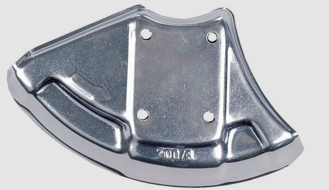 Saw blade guard 200 mm adapter