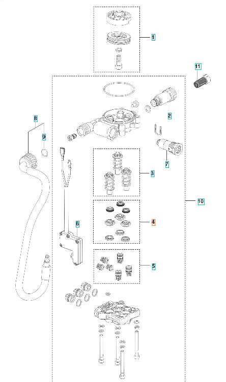 Seal Kit Sealing Kit Pw125