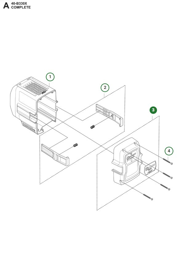 Lock Husqvarna B330X