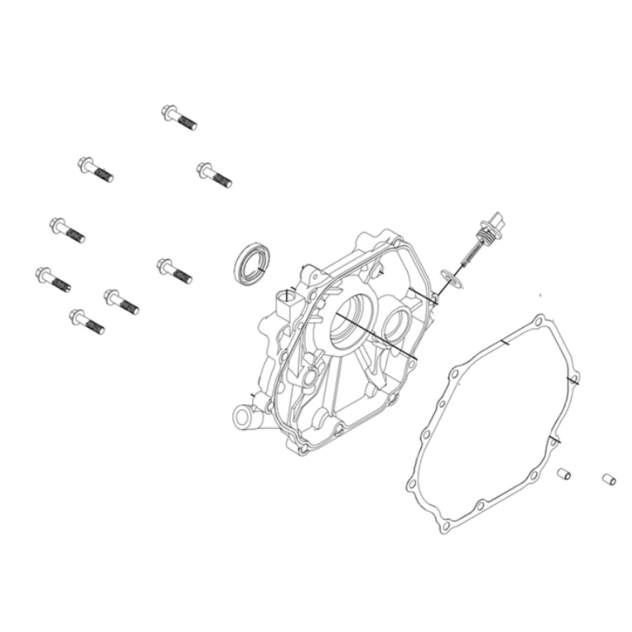 Cover crankcase