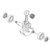 Vevaxel Kpl Vevaxel Kpl