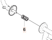 Fjäder Gasreglage Fjäder Gasreglage
