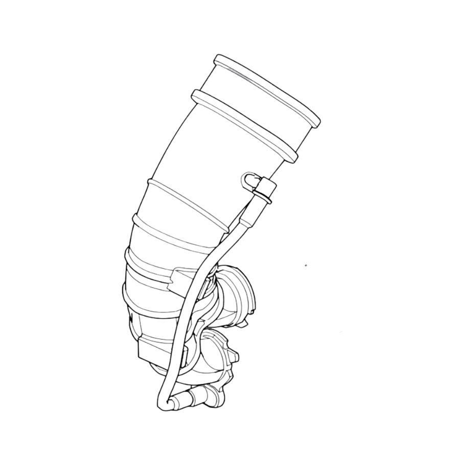 INLET PIPE ASSY AIR FILTER