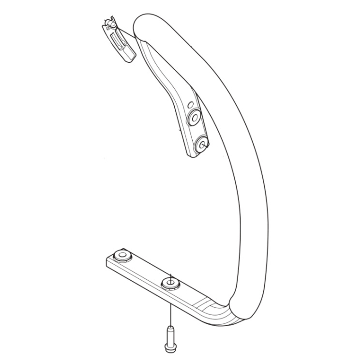 FRONT HANDLE ASSY 550IXPG