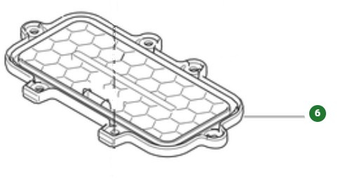 HATCH BATTERY, INCL SEALING