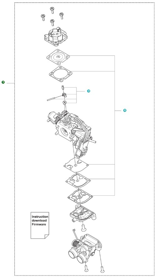 CARBURETTOR KIT 560/562MKII