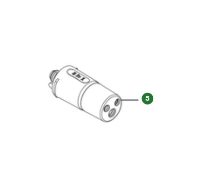 Munstycke 3-i-1-munstycke (mjuk/grov) Husqvarna PW 360 II, PW 370