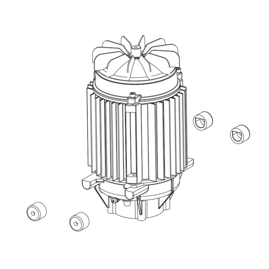 MOTOR 2,1KW ALU 50HZ