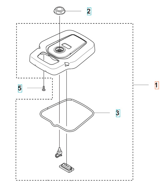 Täcklockssats Automower Nera