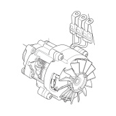 Motor kpl electric motor assembly Motor kpl electric motor assembly