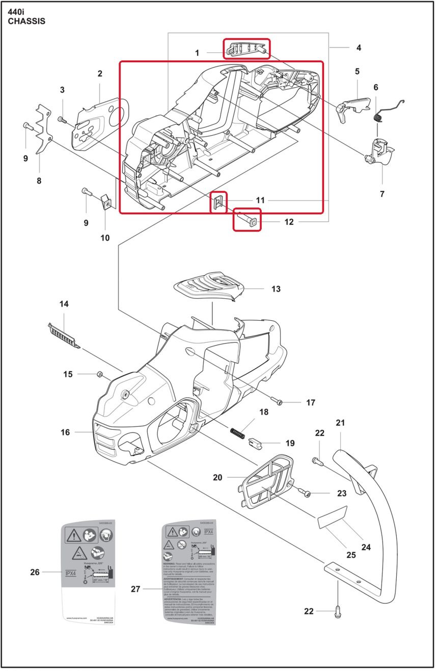 Chassi hyperion clutch side assy