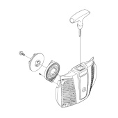 Startapparat Jonsered CC2245, FC2245 Startapparat Jonsered CC2245, FC2245