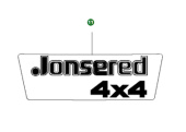 Dekal Jonsered 4x4 Dekal Jonsered 4x4