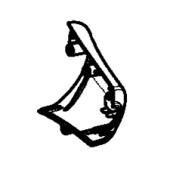 Nose Bullhorn Right Orang 5748107-05 Nose Bullhorn Right Orang 5748107-05