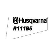 Dekal Husqvarna R111B5 Dekal Husqvarna R111B5