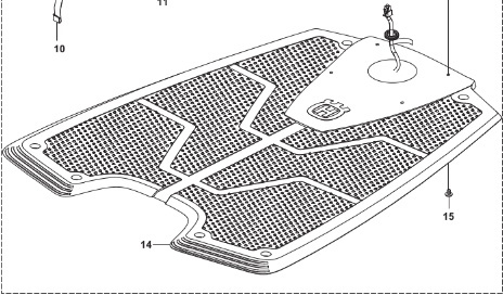 Laddplatta kit 220AC, 230ACX, 260ACX, 265ACX