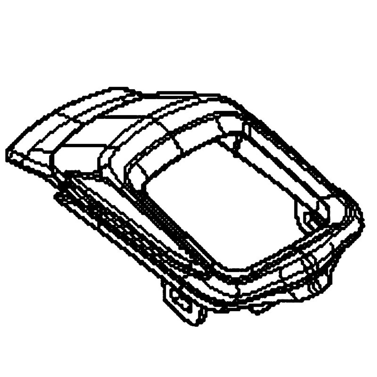 Frame Keypad Husqvarna-Grey