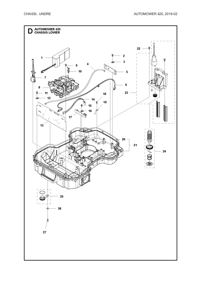 ersatt av 592 85 26-01 - PCBA MAIN BOARD