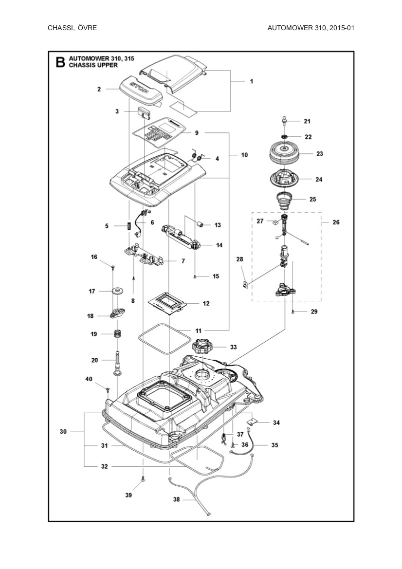 Joystick sats