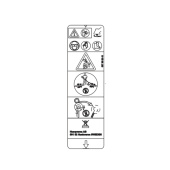 Decal Warning Spare Part Decal Warning Spare Part