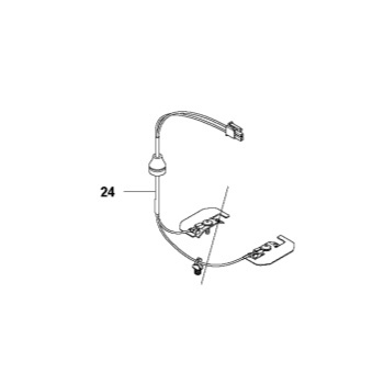 Kablage med laddbleck