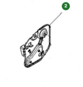 Handlebar Bracket 2Pos Adj, Rh Handlebar Bracket 2Pos Adj, Rh