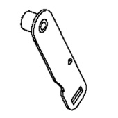 Arm Drive Idler Black Zinc Pla Arm Drive Idler Black Zinc Pla