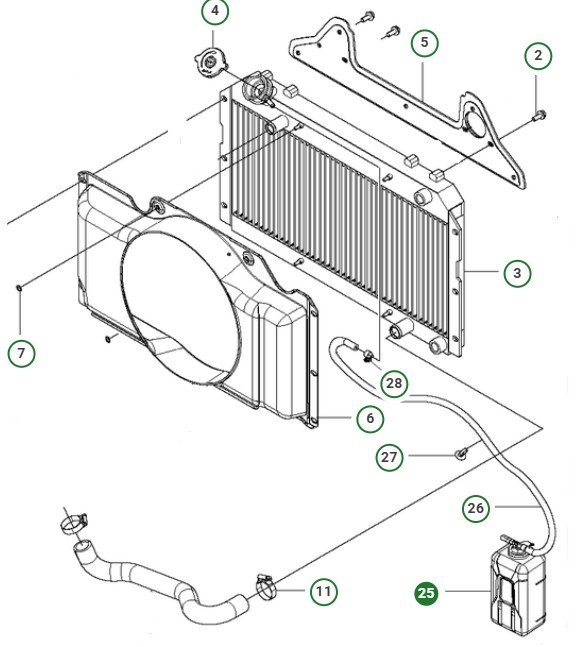 Expansionstank 0,94L