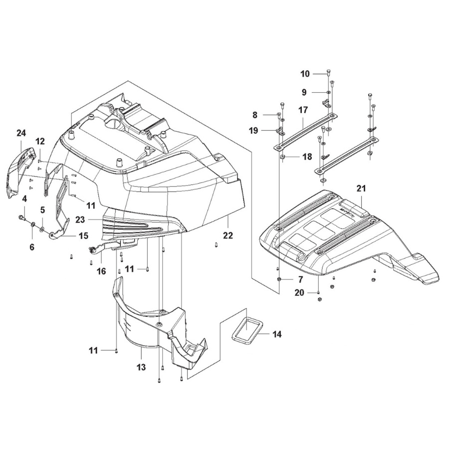 Hood Assy R419Tsx Awd