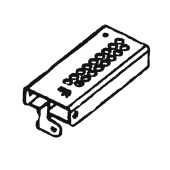 HEIGHT ADJUSTER BRACKET, WELDM HEIGHT ADJUSTER BRACKET, WELDM