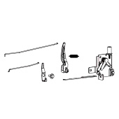 Service Kit Kit,Throttle,Lever Service Kit Kit,Throttle,Lever