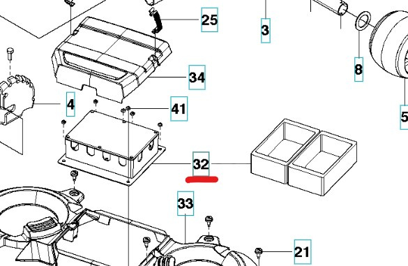 Motorkontroll Enhet, Klippdeck
