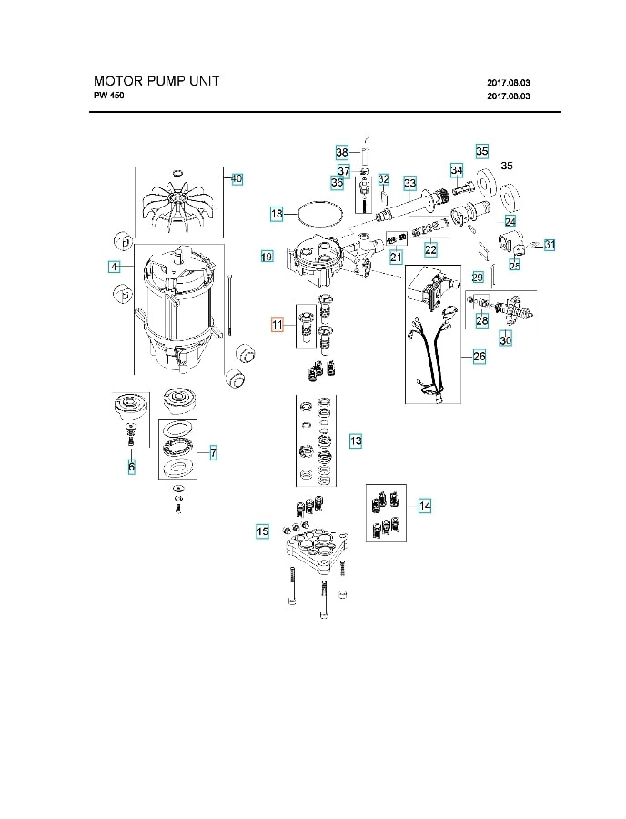 Piston Stainless Rep, Kit