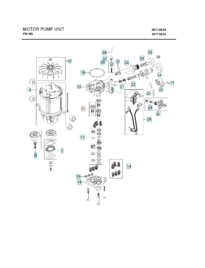 Piston Ceramic Rep,Kit