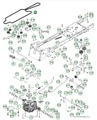 Drivrem Husqvarna TC138, TC138L, TC238, LT2317CMA Drivrem Husqvarna TC138, TC138L, TC238, LT2317CMA
