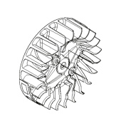 Svänghjul Husqvarna 592XPG Svänghjul Husqvarna 592XPG