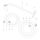 Camlock hane inv. gänga 2 Camlock hane inv. gänga 2
