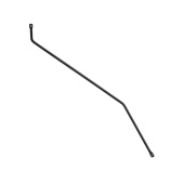 Rod control, pedal, t2 Rod control, pedal, t2