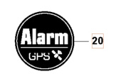Alarm, Gps Klistermärke Alarm, Gps Klistermärke