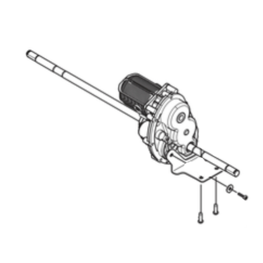 Transmission Kompl, 53 Cm Batt