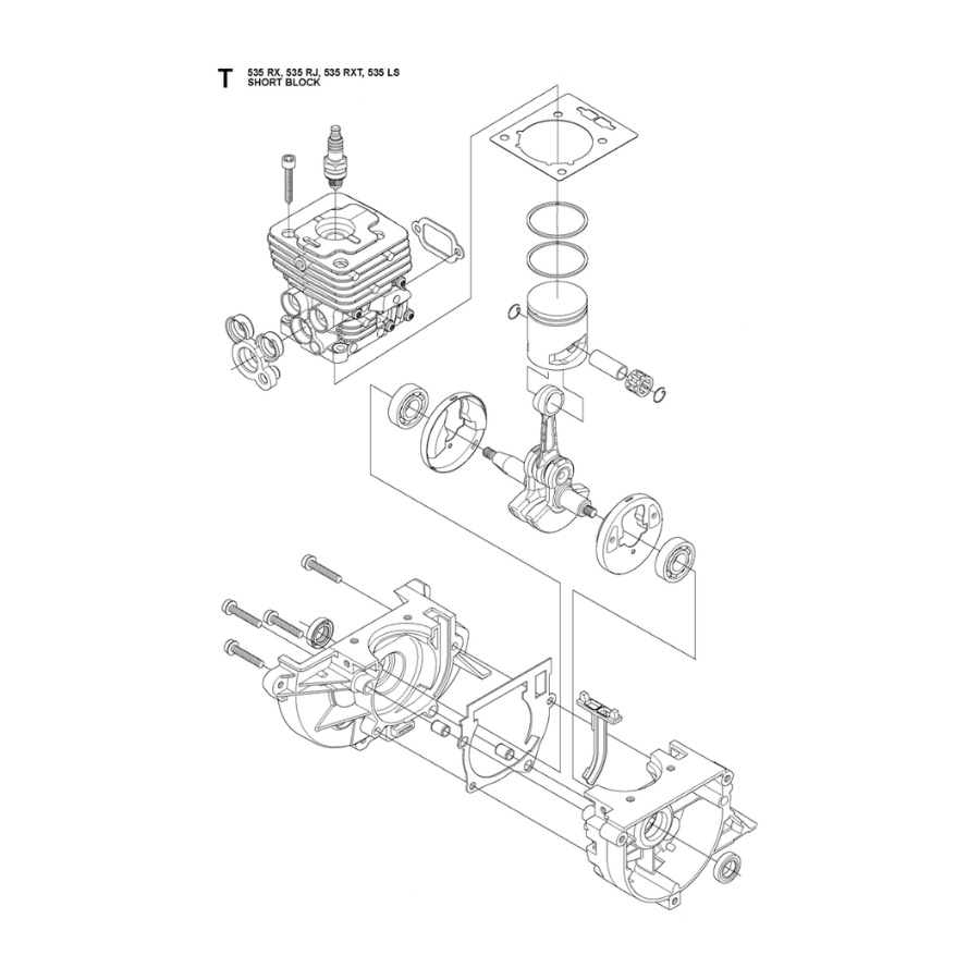 Short Block Assy 535Fbx