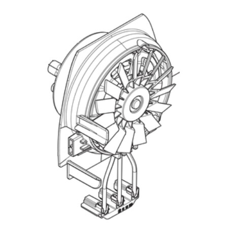 MOTOR ASSY ADAPTER SPARE PART