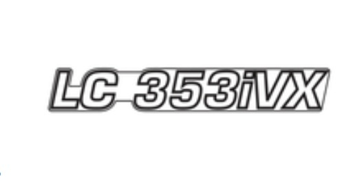 DECAL MODEL DECAL LC353IVX