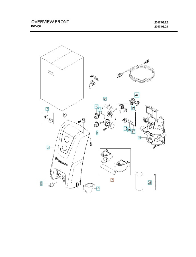 Support Legs Dark Grey