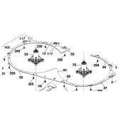Baffel 108 Cm Klippdäck Främre Baffel 108 Cm Klippdäck Främre