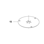 SKID PLATE Ø211mm 420,430X,440,450X 2020-> SKID PLATE Ø211mm 420,430X,440,450X 2020->
