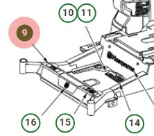 DECAL ZTR MODEL NUMBER DECAL.Z