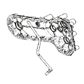 Engine Cover Carter Left Engine Cover Carter Left