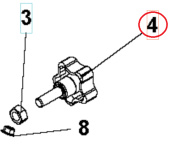 Knob Em 15-540-50 M10 30 Knob Em 15-540-50 M10 30