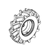 Left Wheel 3,50X6 Left Wheel 3,50X6